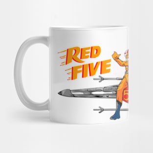 Red five Mug